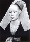 Rogier van der Weyden Women portrait Germany oil painting artist